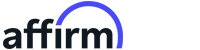 Logotipo de Affirm
